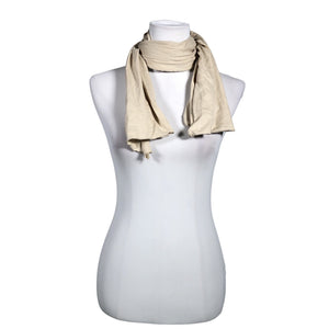 Naisten me&i - Huivi, koko Midi - Beige (1)