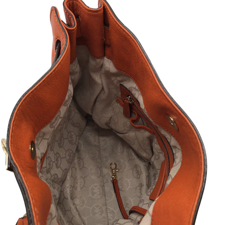Naisten Michael Kors - Käsilaukku, koko Maxi - Oranssi (2)