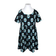 Naisten Handmade - Collegemekko, koko 48 - Musta ()