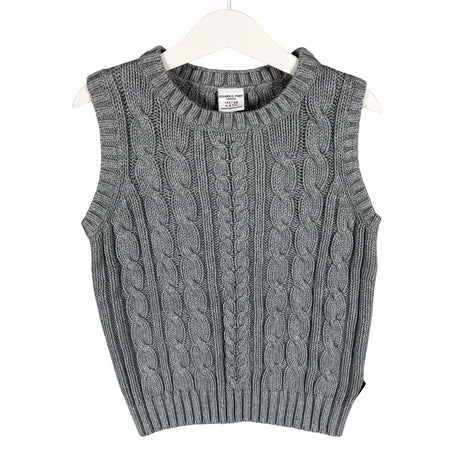 Unisex Polarn O. Pyret - Neuleliivi, koko 122 - 128 - Harmaa ()