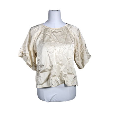 Naisten Arket - Lyhythihainen pusero, koko 38 - Beige ()
