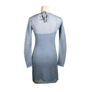 Naisten Everlane - Neulemekko, koko 32 - Vaaleansininen (2)