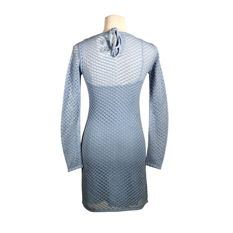 Naisten Everlane - Neulemekko, koko 32 - Vaaleansininen (2)
