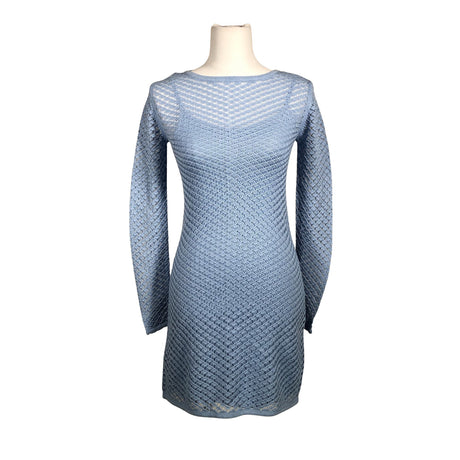 Naisten Everlane - Neulemekko, koko 32 - Vaaleansininen ()