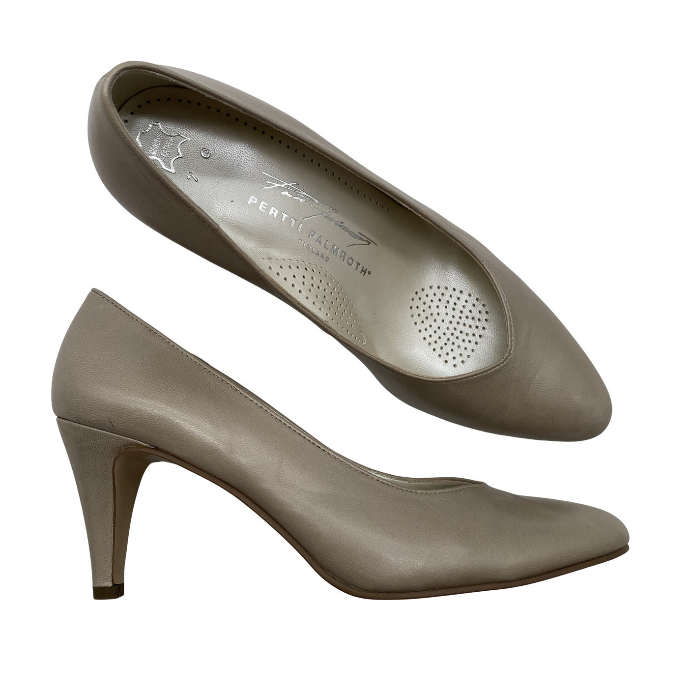 Naisten Pertti Palmroth - Korkokengät, koko 40 - Beige (1)