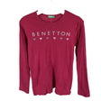 Tyttöjen Benetton - Trikoopaita, koko 122 - 128 - Pinkki ()