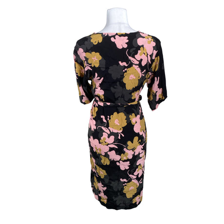 Naisten Marimekko - Sifonkimekko, koko 34 - Musta (2)
