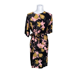 Naisten Marimekko - Sifonkimekko, koko 34 - Musta (1)