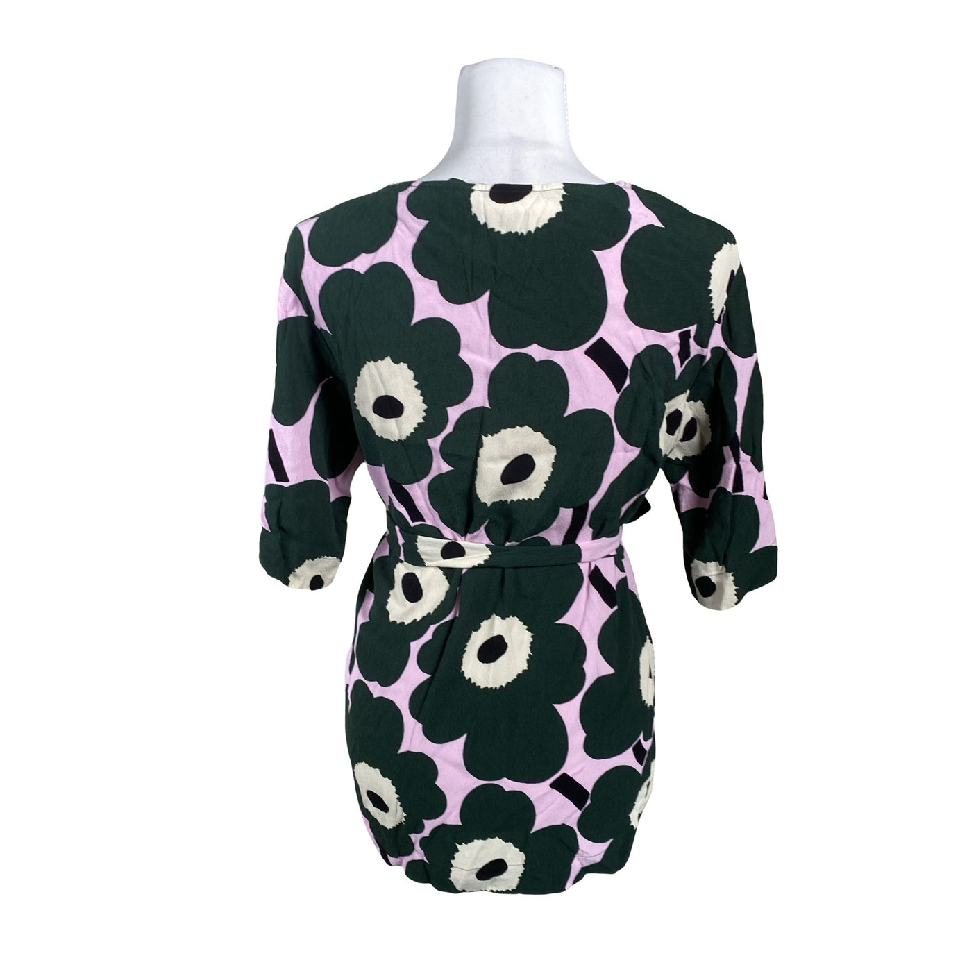 Naisten Marimekko - Lyhythihainen pusero, koko 34 - Vihreä (2)