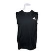 Miesten Adidas - Hihaton urheilupaita, koko L - Musta ()