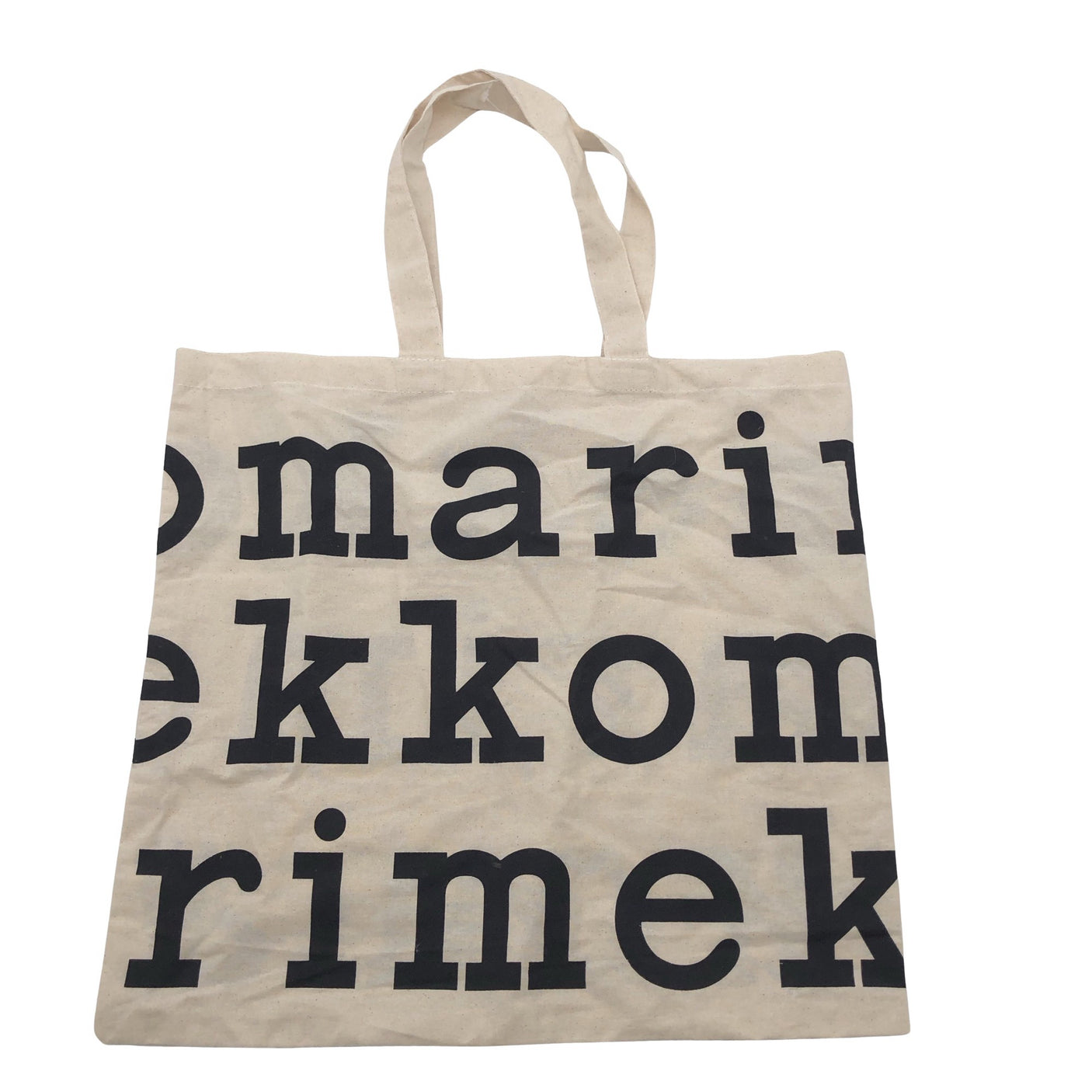 Naisten Marimekko - Ostoskassi, koko Maxi - Beige (1)