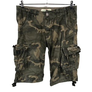 Miesten Alpha Industries - Shortsit, koko W32 - Vihreä (1)