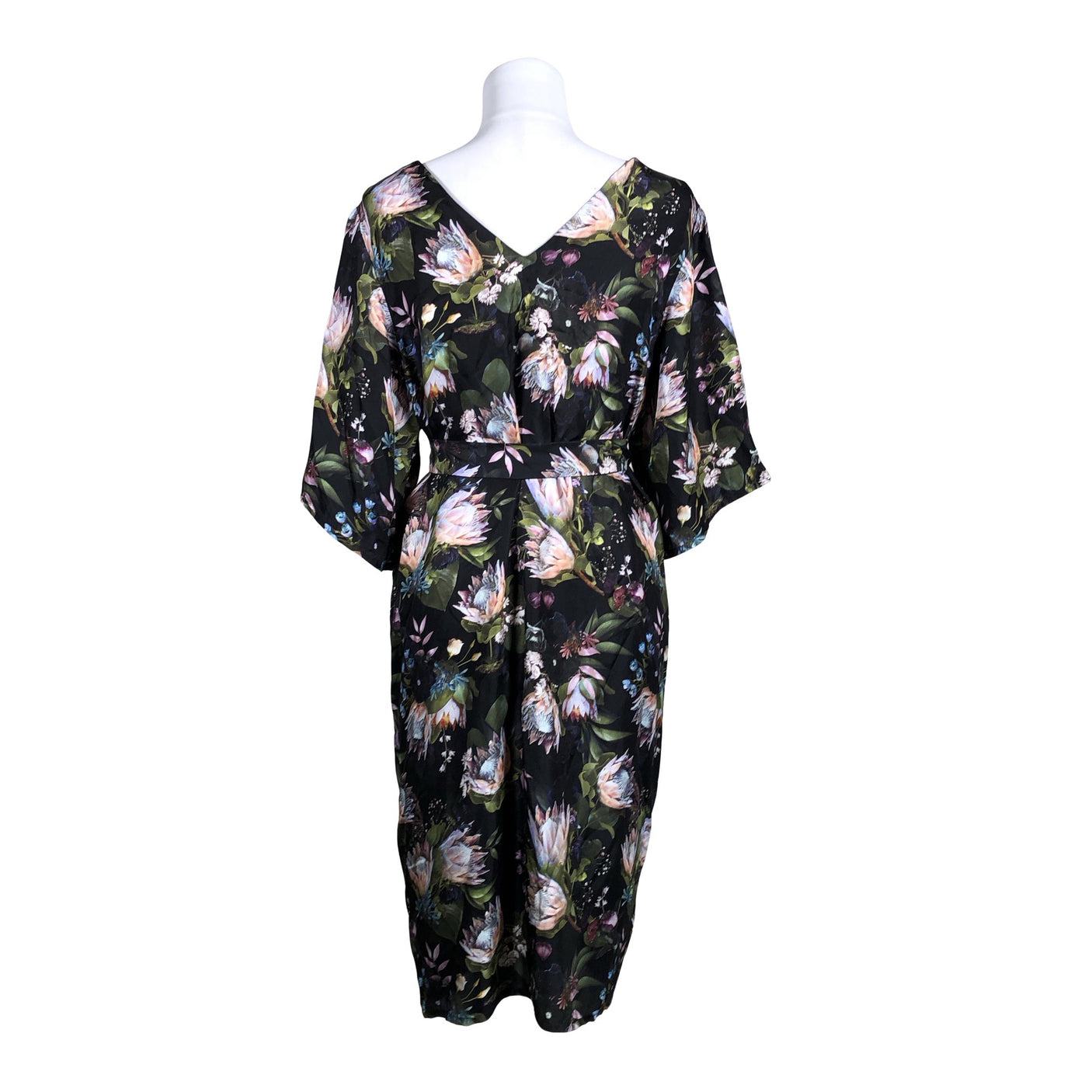 Naisten Uhana Design - Sifonkimekko, koko 40 - Musta (2)