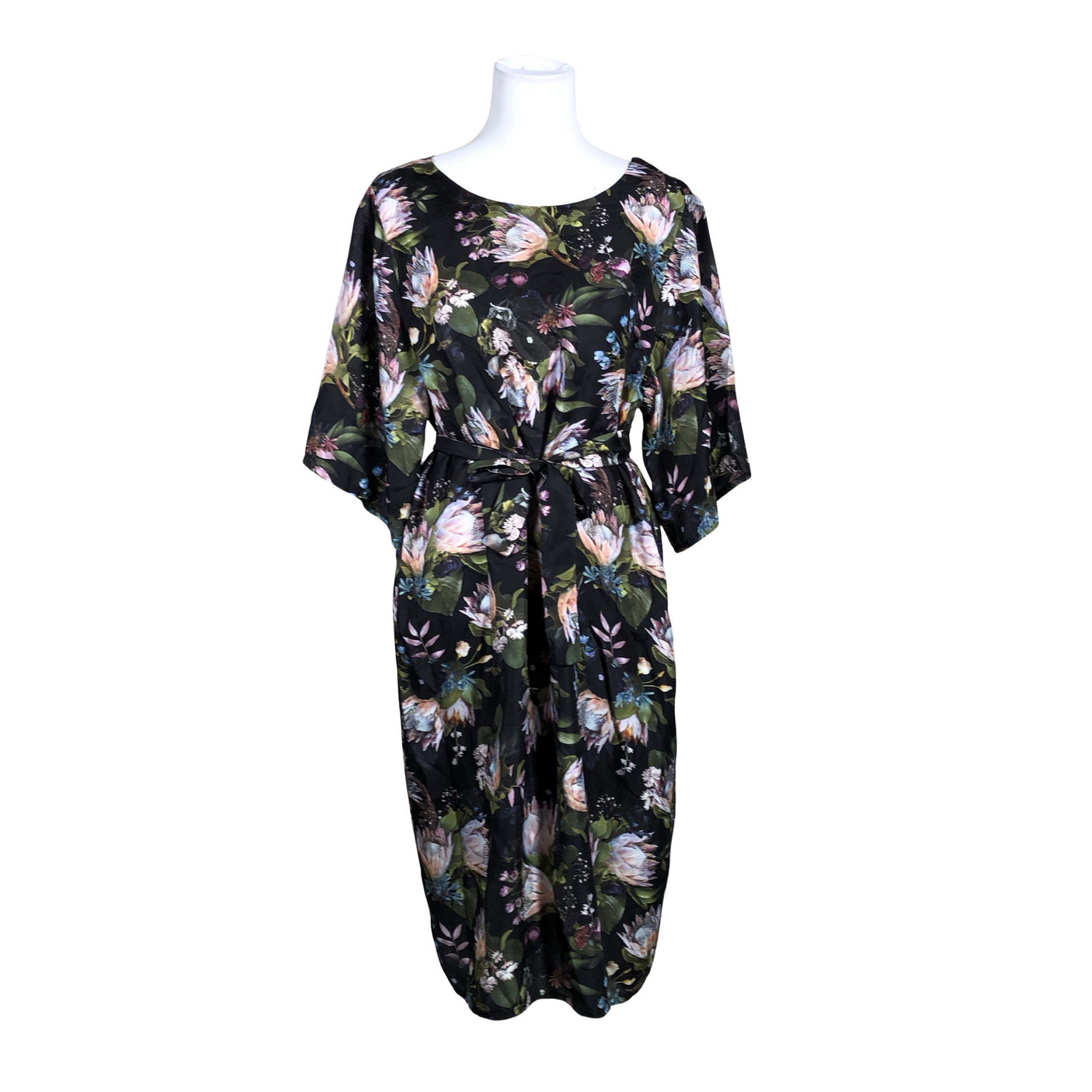Naisten Uhana Design - Sifonkimekko, koko 40 - Musta (1)