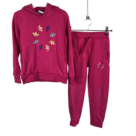 Tyttöjen Adidas - Collegeasu, koko 122 - 128 - Pinkki ()