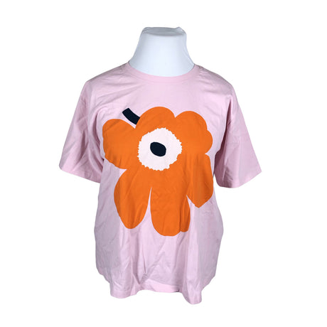 Naisten Marimekko - T-paita, koko 44 - Vaaleanpunainen ()