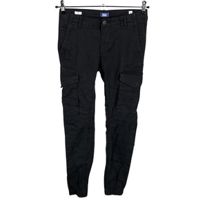Poikien Jack & Jones - Cargohousut, koko 158 - 164 - Musta (1)