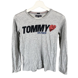 Tyttöjen Tommy Hilfiger - Trikoopaita, koko 158 - 164 - Harmaa (1)