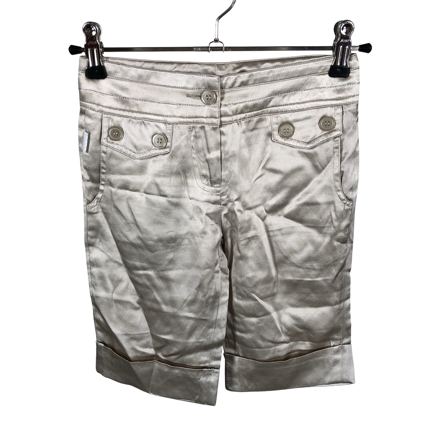 Tyttöjen Catimini - Kangascaprit, koko 104 - 110 - Beige (1)