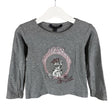 Tyttöjen Lili Gaufrette - Trikoopaita, koko 98 - 104 - Harmaa ()