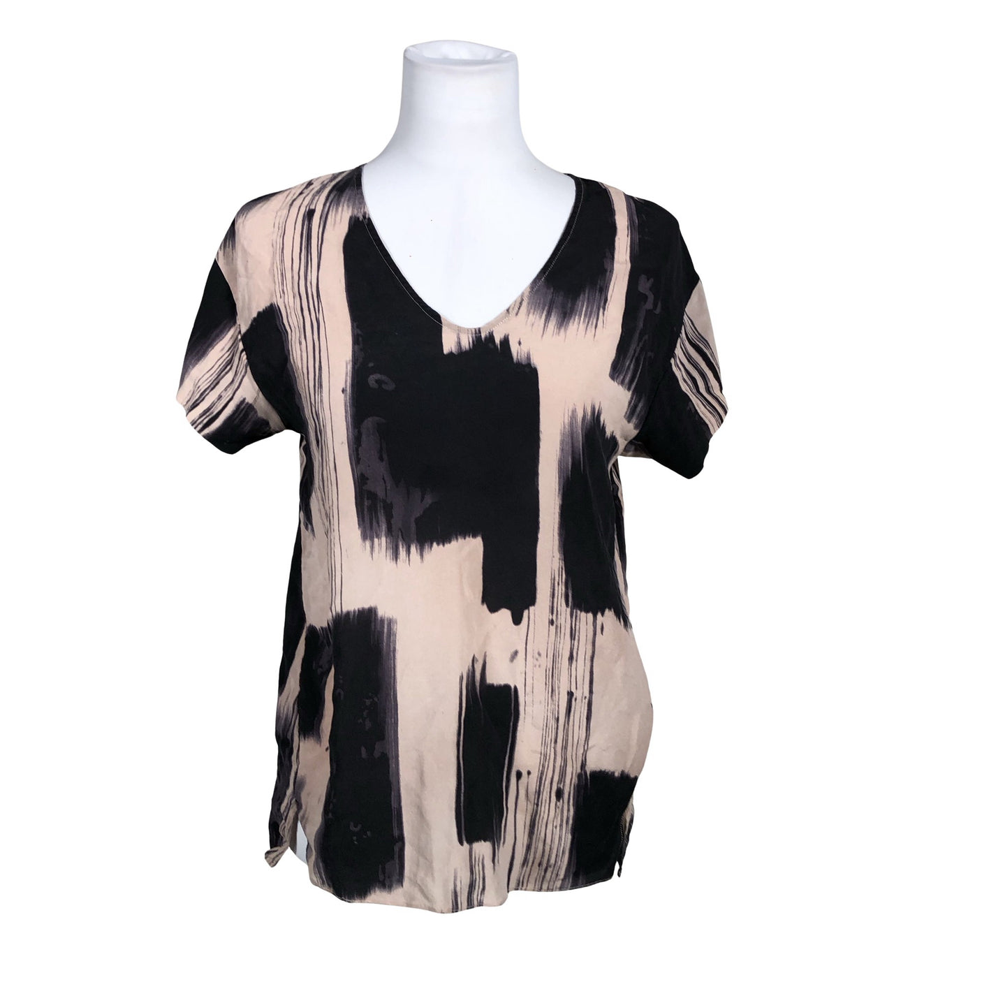 Naisten Tiger of Sweden - Lyhythihainen pusero, koko 36 - Vaaleanpunainen (1)