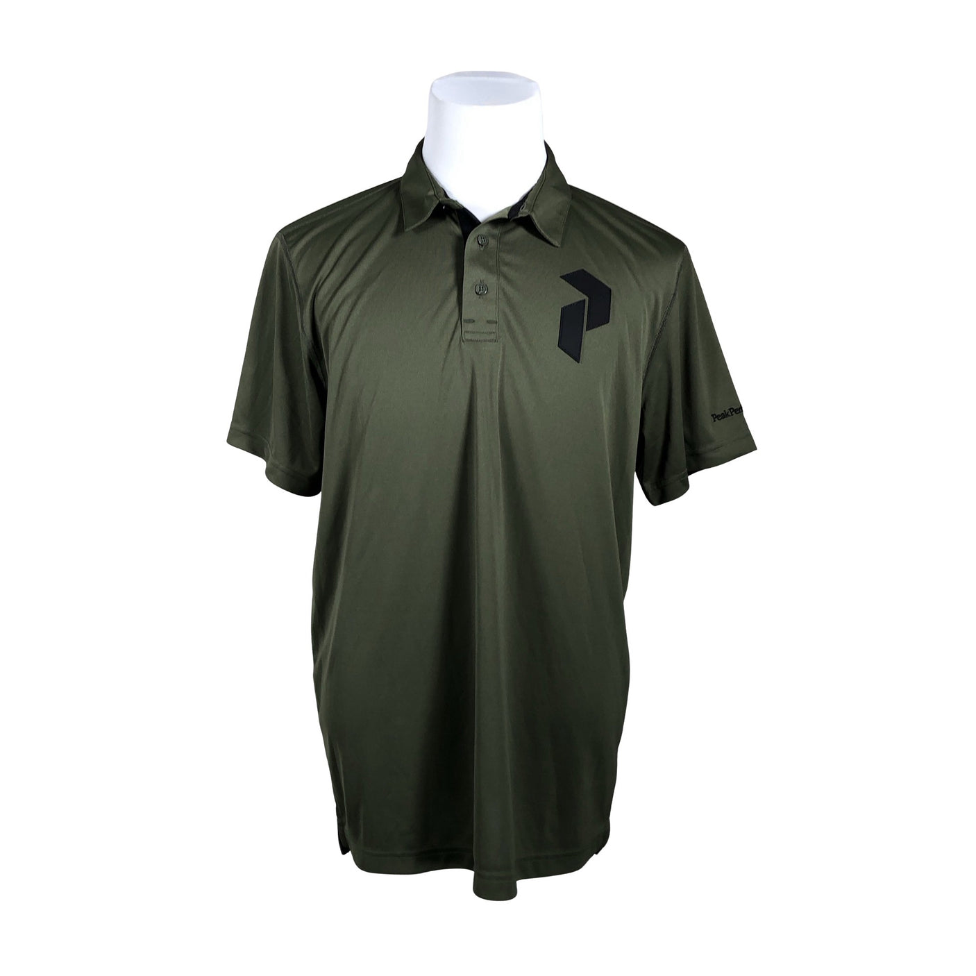 Miesten Peak Performance - Urheilupaita, lyhyet hihat, koko XL - Vihreä (1)