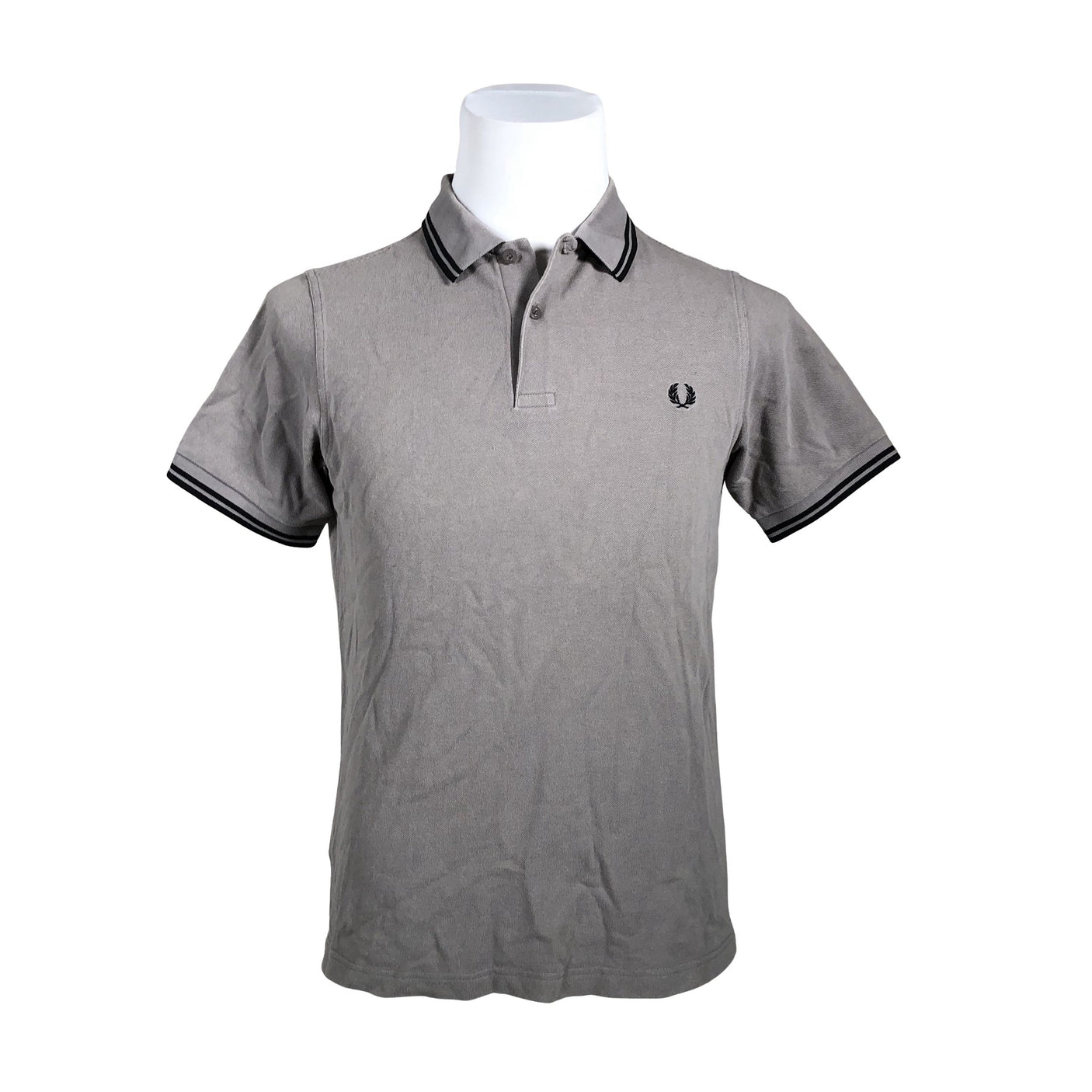Miesten Fred Perry - Pikeepaita, koko M - Harmaa (1)