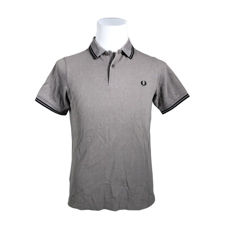Miesten Fred Perry - Pikeepaita, koko M - Harmaa ()