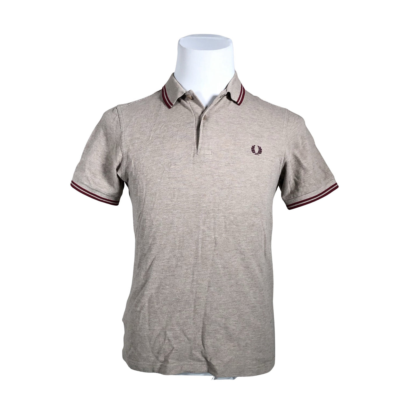 Miesten Fred Perry - Pikeepaita, koko M - Harmaa (1)