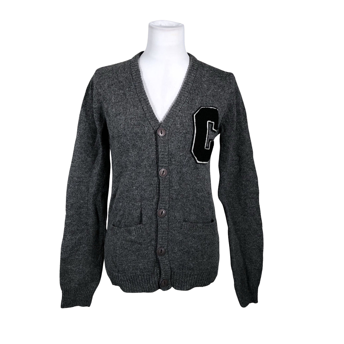 Naisten Carhartt - Neuletakki, koko 38 - Harmaa (1)