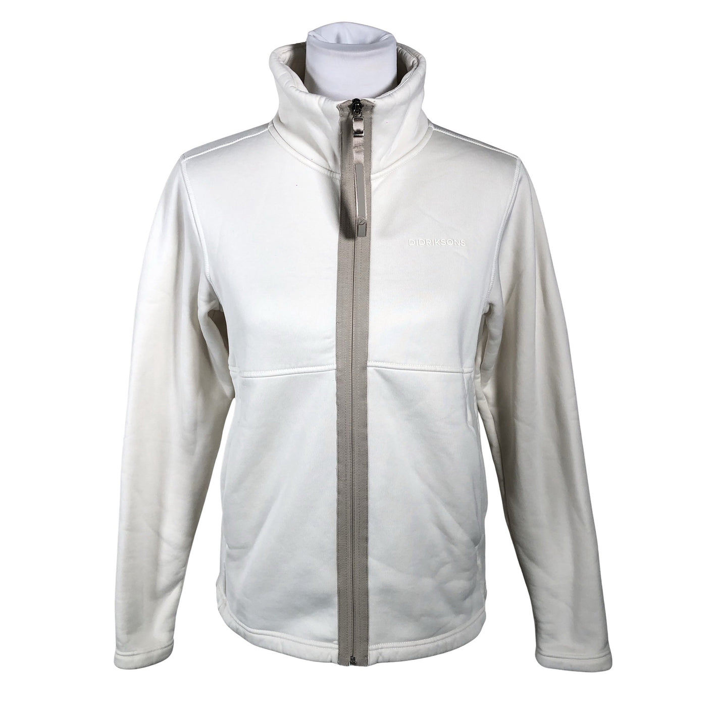 Naisten Didriksons - Fleecetakki, koko 36 - Beige (1)