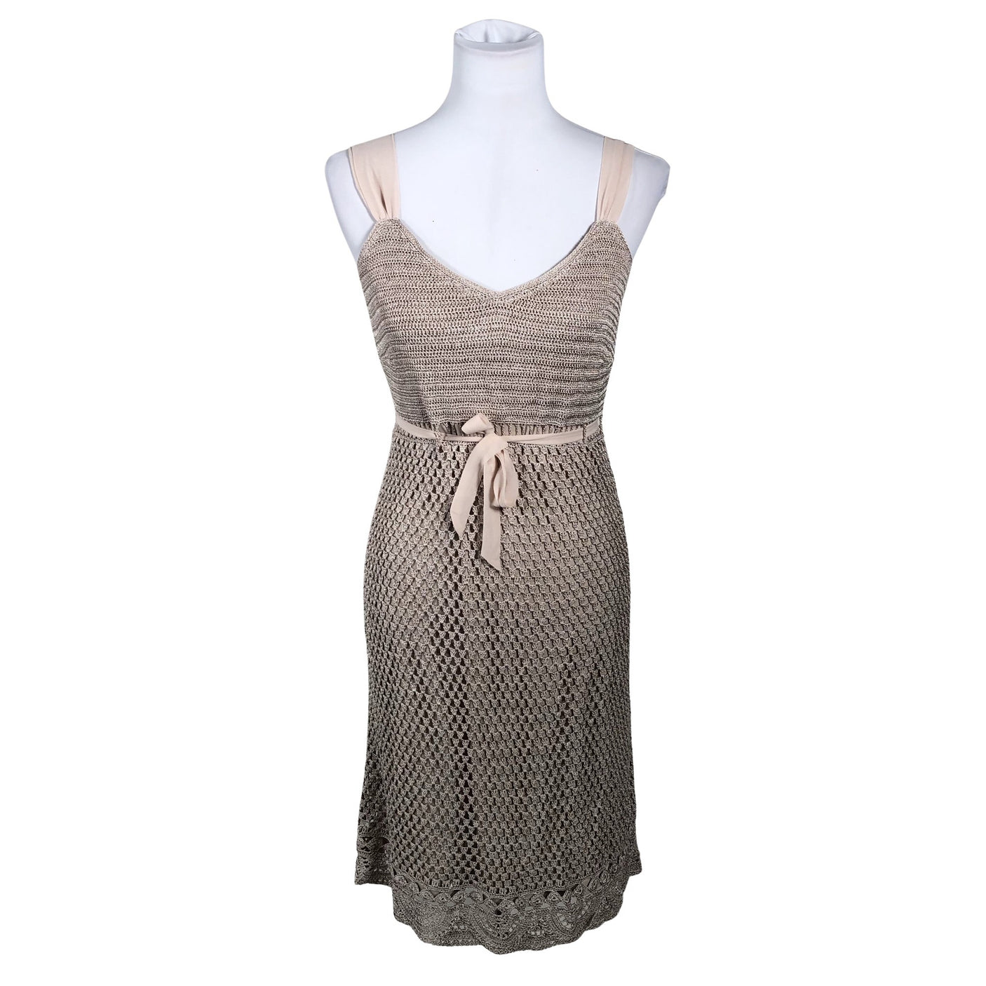 Naisten Derhy - Kangasmekko, koko 40 - Beige (1)