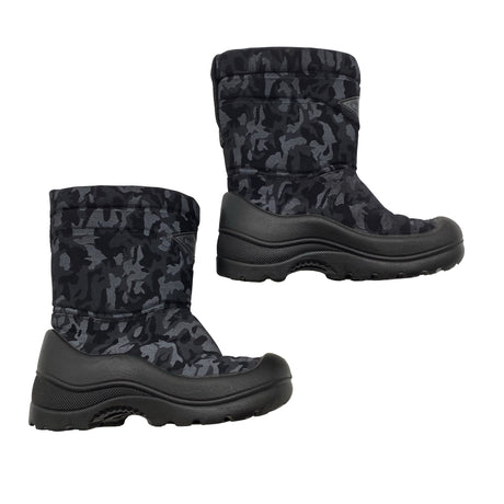 Unisex Kuoma - Talvikengät, koko 25 - Harmaa ()