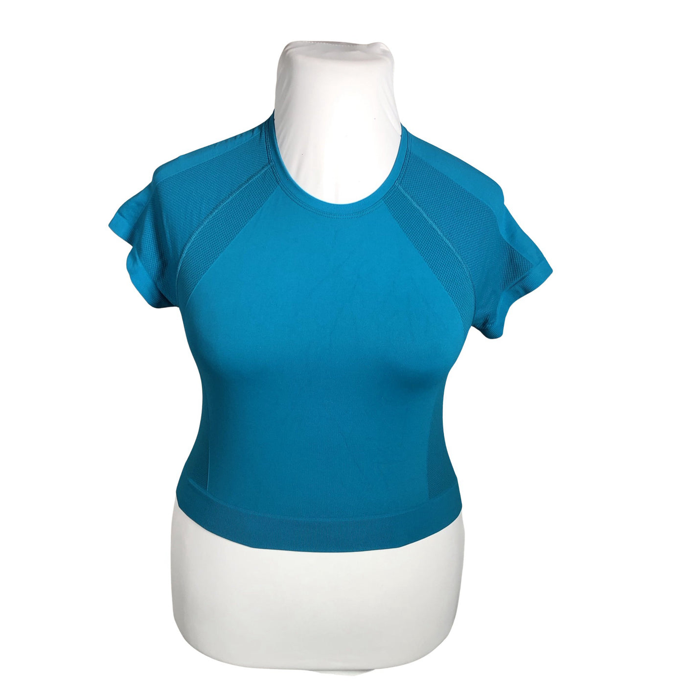 Naisten Sweaty Betty - Urheilupaita, lyhyet hihat, koko 42 - Sininen (1)