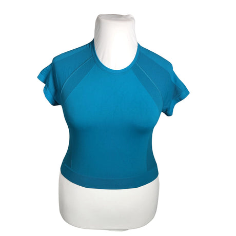Naisten Sweaty Betty - Urheilupaita, lyhyet hihat, koko 42 - Sininen ()