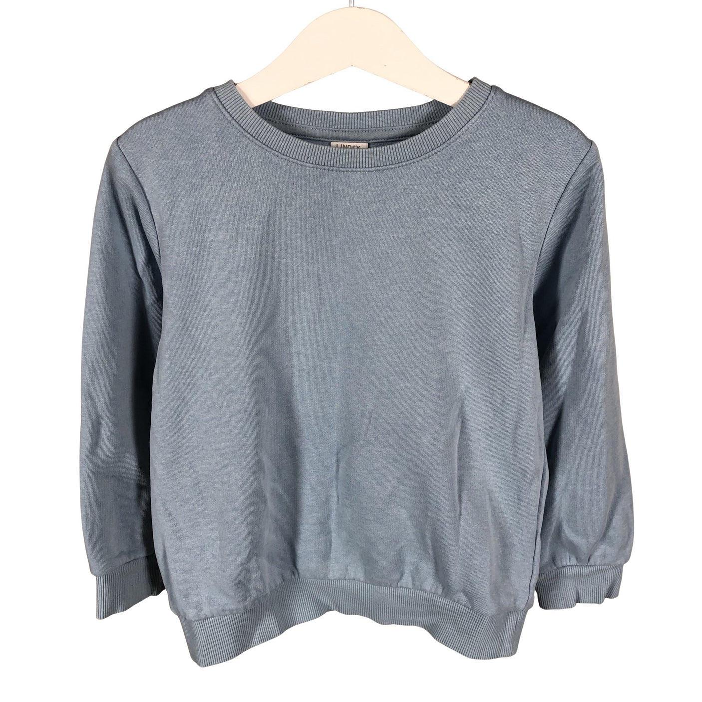 Unisex Lindex - Collegepaita, koko 104 - 110 - Vaaleansininen (1)