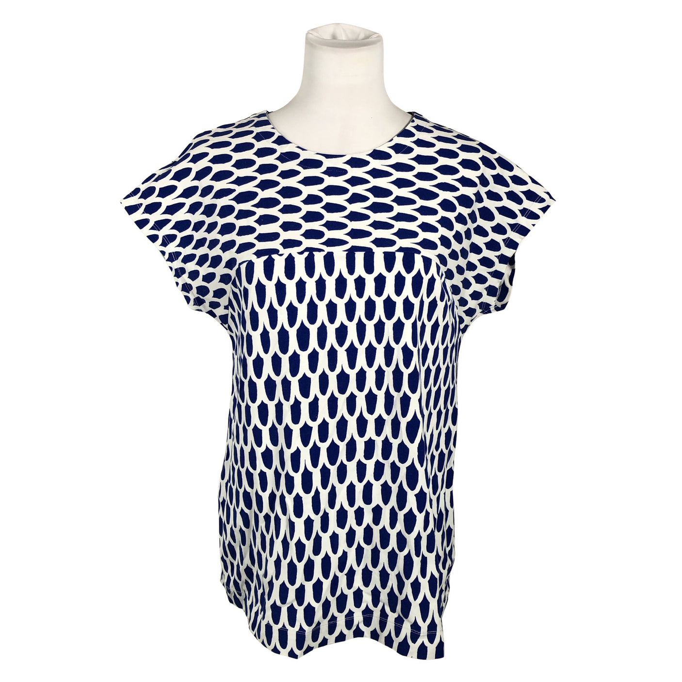 Naisten Marimekko - T-paita, koko 40 - Sininen (1)