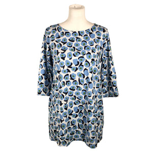 Naisten Marimekko - Trikootunika, koko 38 - Vaaleansininen (1)