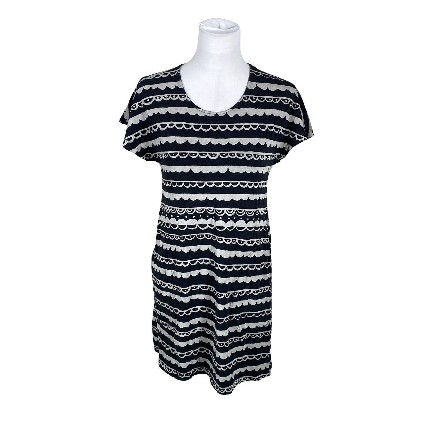 Naisten Marimekko - Trikoomekko, koko 36 - Harmaa (1)
