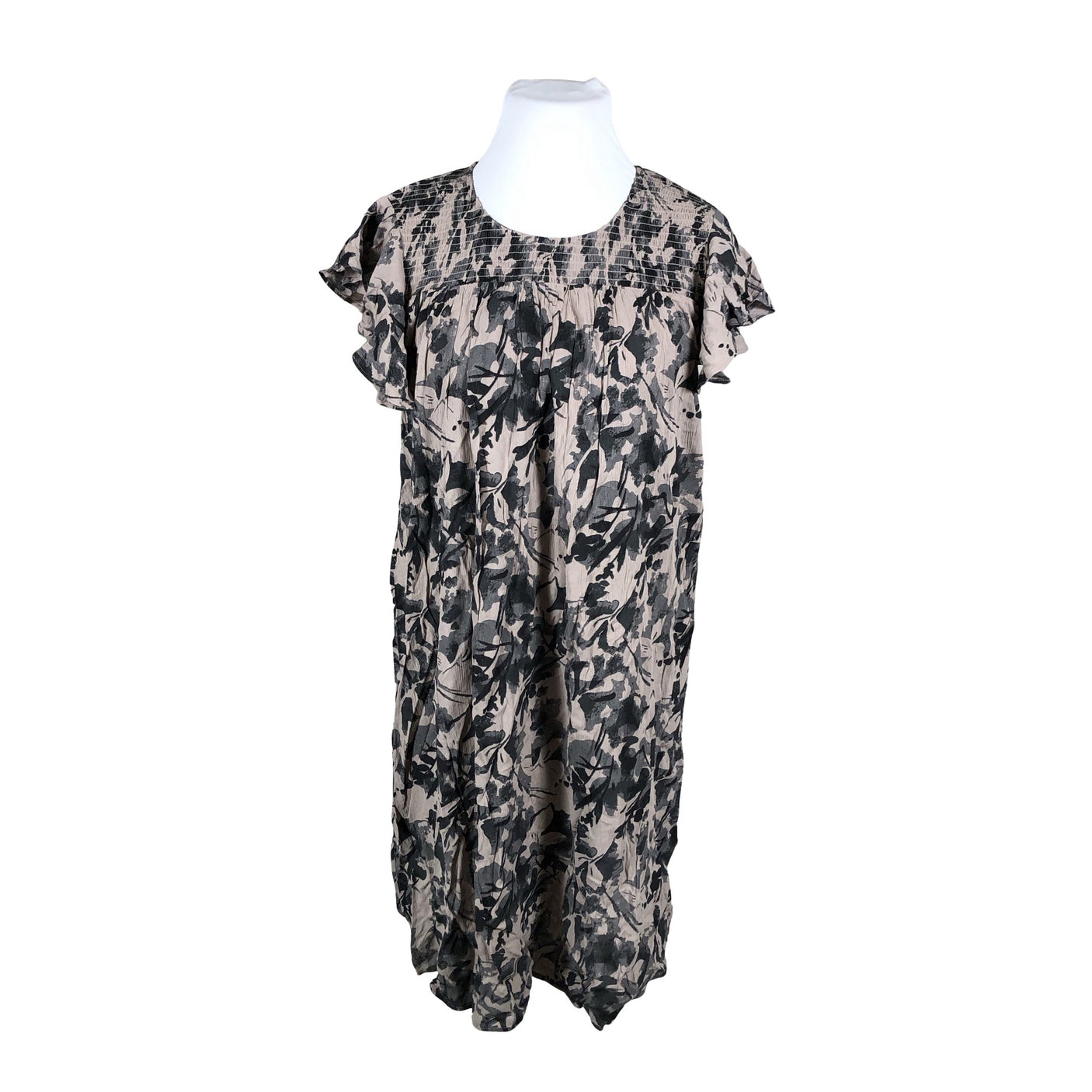 Naisten Ze-Ze - Kangasmekko, koko 42 - Beige (1)