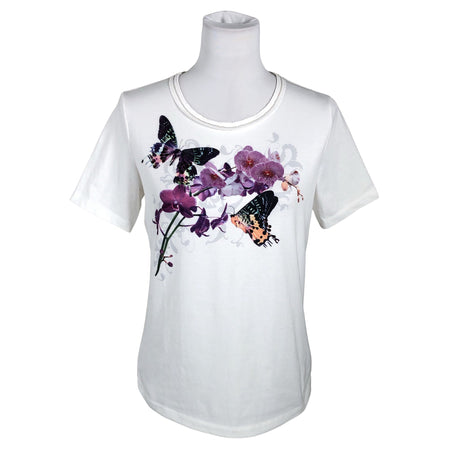 Naisten Gerry Weber - T-paita, koko 38 - Valkoinen ()