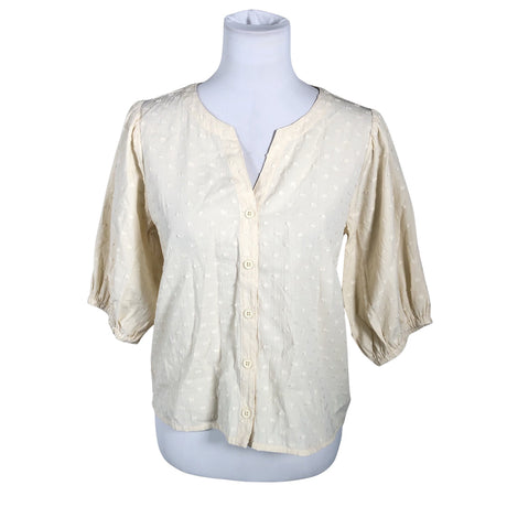 Naisten R-collection - Pusero, koko 36 - Beige ()