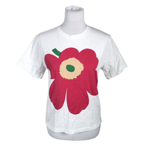 Naisten Marimekko - T-paita, koko 34 - Valkoinen (1)