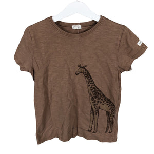Unisex Newbie - T-paita, koko 122 - 128 - Ruskea (1)