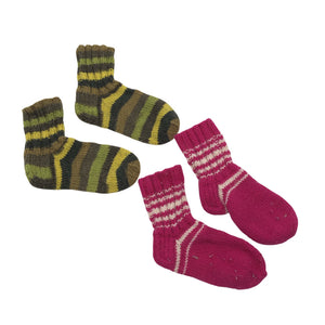 Unisex Handmade - Villasukat, koko 33 - Pinkki (1)