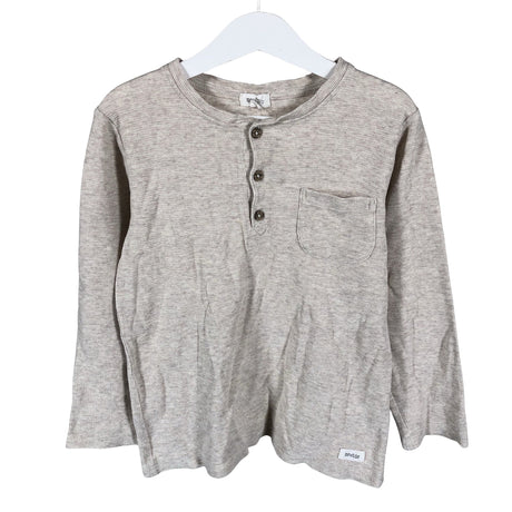 Unisex Newbie - Trikoopaita, koko 122 - 128 - Beige ()