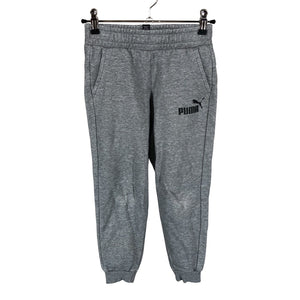 Unisex Puma - Collegehousut, koko 122 - 128 - Harmaa (1)