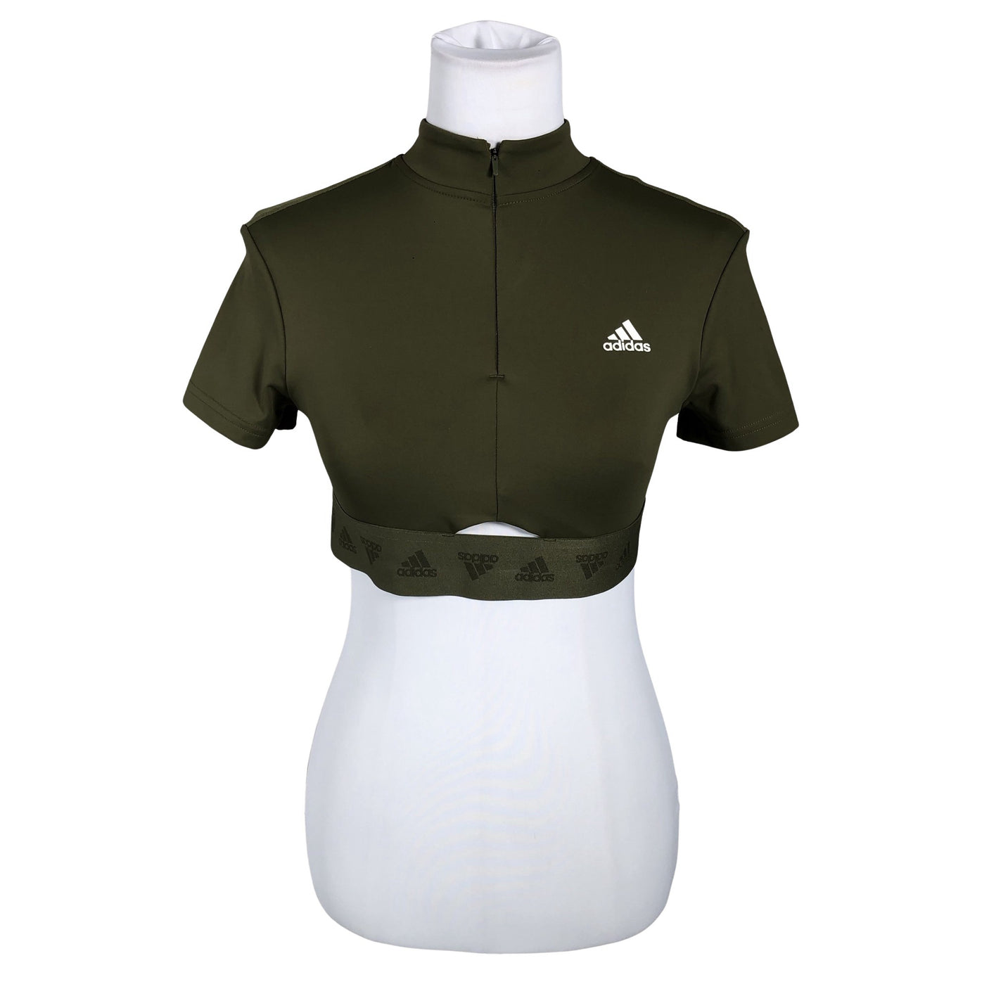 Naisten Adidas - Urheilupaita, lyhyet hihat, koko 40 - Vihreä (1)