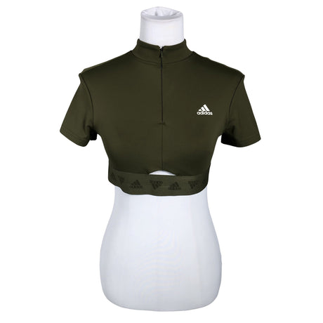 Naisten Adidas - Urheilupaita, lyhyet hihat, koko 40 - Vihreä ()