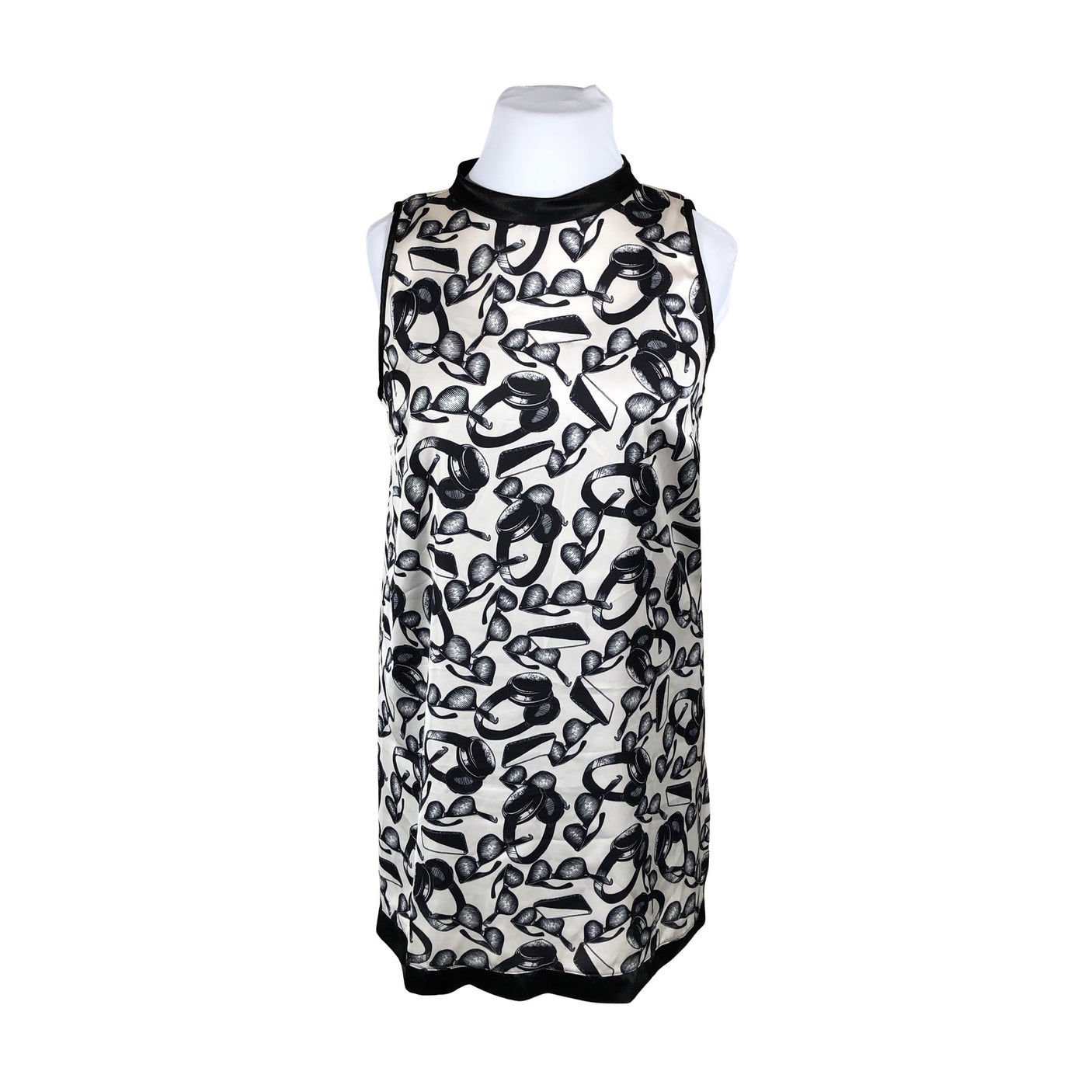 Naisten Eleonora Amadei - Sifonkimekko, koko 42 - Beige (1)